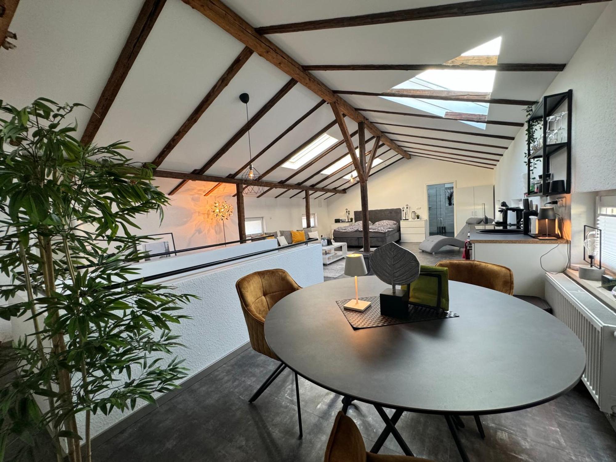 Gleis 13 - The Loft Im Ehemaligen Lokschuppen Apartment Bueckeburg Exterior photo